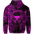 Taurus Zodiac Polynesian Zip Hoodie Unique Style Pink LT8 - Polynesian Pride