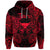 Custom Taurus Zodiac Polynesian Hoodie Unique Style Red LT8 - Polynesian Pride