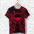 Custom Taurus Zodiac Polynesian T Shirt Unique Style Red LT8 - Polynesian Pride