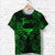 Custom Taurus Zodiac Polynesian T Shirt Unique Style Green LT8 - Polynesian Pride