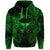 Taurus Zodiac Polynesian Zip Hoodie Unique Style Green LT8 - Polynesian Pride