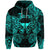 Custom Taurus Zodiac Polynesian Zip Hoodie Unique Style Turquoise LT8 - Polynesian Pride