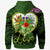 American Samoa Hoodie The Love of Blue Crowned Lory - Polynesian Pride