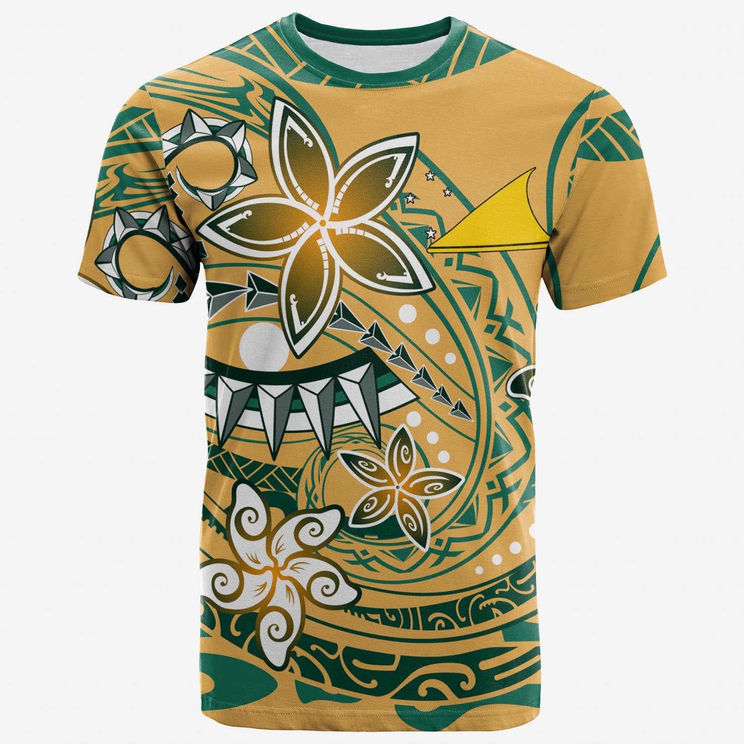 Tokelau T Shirt Spring Style Unisex Yellow - Polynesian Pride