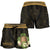 Tokelau Women's Shorts - Polynesian Gold Patterns Collection - Polynesian Pride