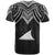 Tokelau Custom T Shirt Polynesian Armor Style Black - Polynesian Pride