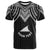 Tokelau Custom T Shirt Polynesian Armor Style Black Unisex Black - Polynesian Pride