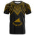 Tokelau Custom T Shirt Polynesian Armor Style Gold Unisex Art - Polynesian Pride