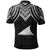 Tokelau Custom Polo Shirt Polynesian Armor Style Black - Polynesian Pride