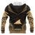 Tokelau Polynesian Chief Custom Hoodie Gold Version Unisex Gold - Polynesian Pride