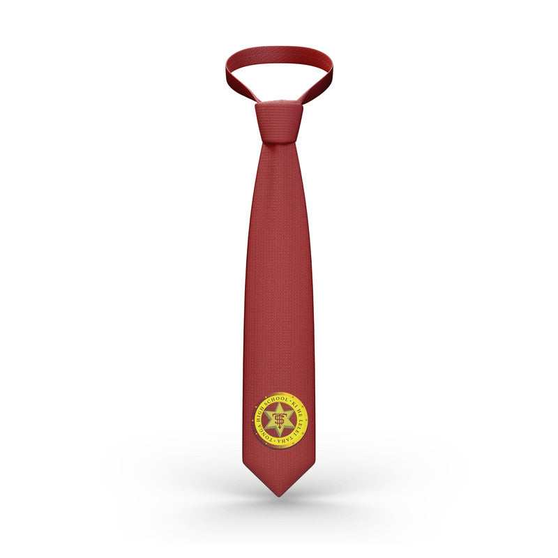 Tonga Tonga High School Necktie Simple Style - Maroon LT8 - Polynesian Pride