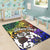 Tonga Custom Personalised Area Rug - Rainbow Polynesian Pattern - Polynesian Pride