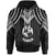 Tonga Hoodie Polynesian Armor Style Black Unisex Black - Polynesian Pride