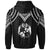 Tonga Custom Hoodie Polynesian Armor Style Black - Polynesian Pride