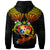 Tonga Zip up Hoodie Lizard Good Chest - Polynesian Pride