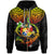 Tonga Zip up Hoodie Lizard Good Chest Unisex Reggae - Polynesian Pride