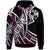 Tonga Hoodie Tribal Flower Special Pattern Purple Color Unisex Purple - Polynesian Pride