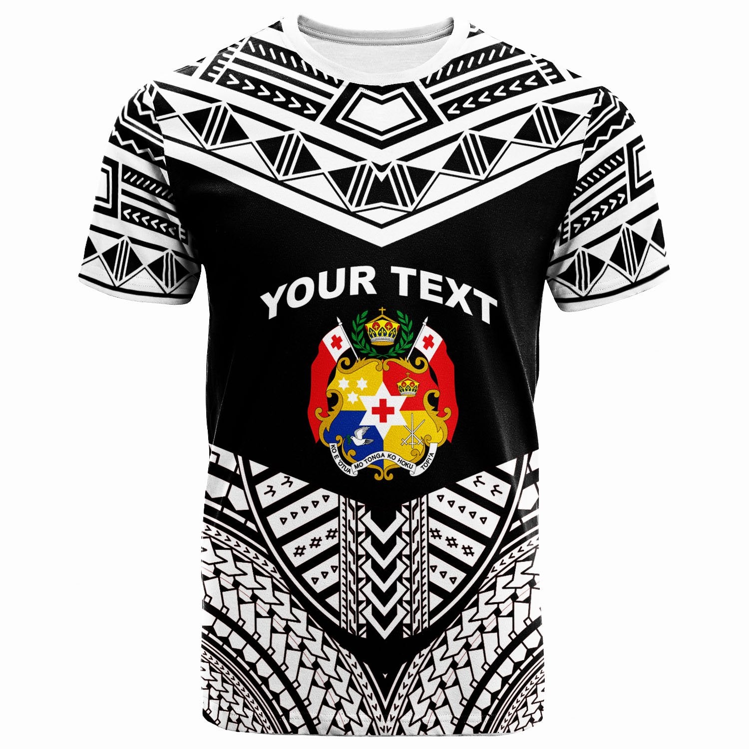 Tonga Custom T Shirt Tribal Pattern Cool Style White Color Unisex White - Polynesian Pride