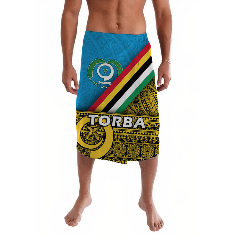 Torba Vanuatu Province Day Lavalava Torba Flag Color Style LT9 Yellow - Polynesian Pride