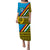 (Custom Personalised) Vanuatu Torba Province Day Puletasi Dress Torba Flag Color Style LT9 Long Dress Yellow - Polynesian Pride