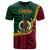 Vanuatu T Shirt Torba Seal of Vanuatu Polynesian Patterns Unisex Green - Polynesian Pride