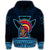 Hawaiian Polynesian Kanaka Warrior Hoodie Strong Style - Polynesian Pride