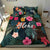 Hawaii Bedding Set Tribal Elements And Hibiscus Version LT9 - Polynesian Pride