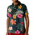 Custom Hawaii Polo Shirt Tribal Elements and Hibiscus Version LT9 - Polynesian Pride