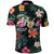 Custom Hawaii Polo Shirt Tribal Elements and Hibiscus Version LT9 - Polynesian Pride