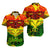 Hawaiian Tribal Kanaka Maoli Matching Dress and Hawaiian Shirt Reggae Polynesian Version LT9 - Polynesian Pride