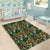 Tropical Flamingo Hibiscus Area Rug - AH - Polynesian Pride