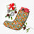 Tropical Flowers Hibiscus Pink Yellow Christmas Stocking - Polynesian Pride