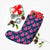 Tropical Flowers With Hummingbirds Palm Leaves Christmas Stocking - Polynesian Pride