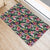 Tropical Flowers, Palm And Leaves Hawaii Door Mat - Polynesian Pride