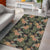 Tropical Hibiscus Monstera Leaf Area Rug - AH - Polynesian Pride