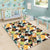 Tropical Jungle Parrots And Flamingos Pattern Area Rug - AH - Polynesian Pride