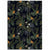 Tropical Leaves And Flowers In The Night Style Area Rug - AH Luxurious - Polynesian Pride