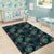 Tropical Monstera Leaf Green Area Rug - AH - Polynesian Pride