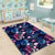 Tropical Palm Tree And Flower Area Rug - AH - Polynesian Pride