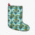 Tropical Palm Trees Blue Christmas Stocking - Polynesian Pride