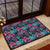 Tropical Pattern Hawaii Door Mat Door Mat Black - Polynesian Pride