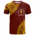 Custom Tonga Kolisi Beulah T Shirt BAC We Are One LT7 Unisex Maroon - Polynesian Pride