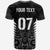 Custom New Zealand T Shirt All Black Champion LT7 - Polynesian Pride