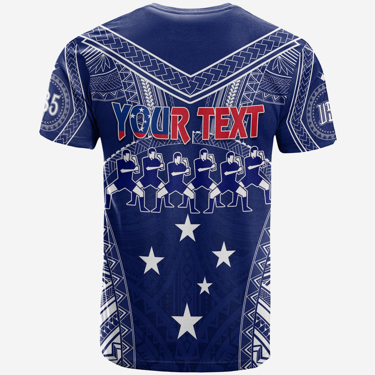 Custom Toa Samoa T Shirt 685 USO Forever LT7 - Polynesian Pride