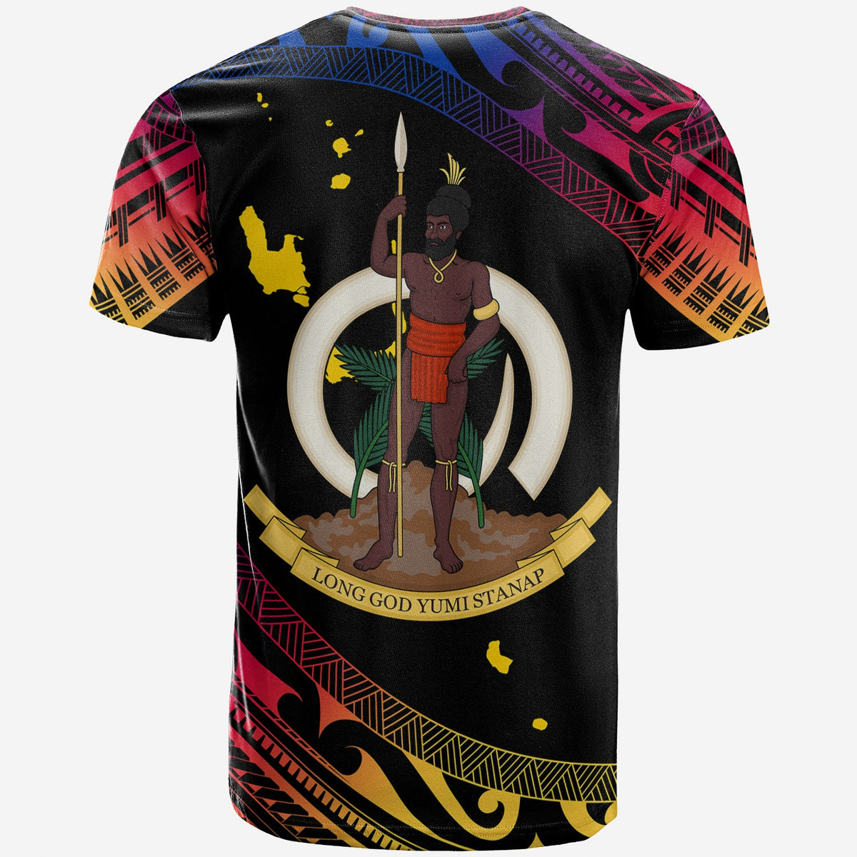 Vanuatu T Shirt Proud To Be A Ni Van Polynesian Patterns Torba Province LT7 - Polynesian Pride