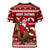 New Zealand Xmas T Shirt Mere Kirihimete Santa With Kiwi Bird LT7 - Polynesian Pride