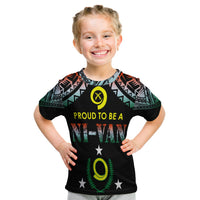 Vanuatu Proud To Be A Ni-Van - Polynesian Pattern T Shirt KID - Penama Province LT7 Youth XL Size14 - Polynesian Pride