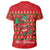 Hawaiian Turtle Christmas T Shirt Red Felix Style AH - Polynesian Pride