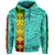 Polynesian Kanaka Flag Kanaka Maoli Hawaii Hoodie Turquoise - Polynesian Pride