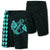 Hawaii Kakau Polynesian Anchor Board Shorts - Turquoise Men Turquoise - Polynesian Pride